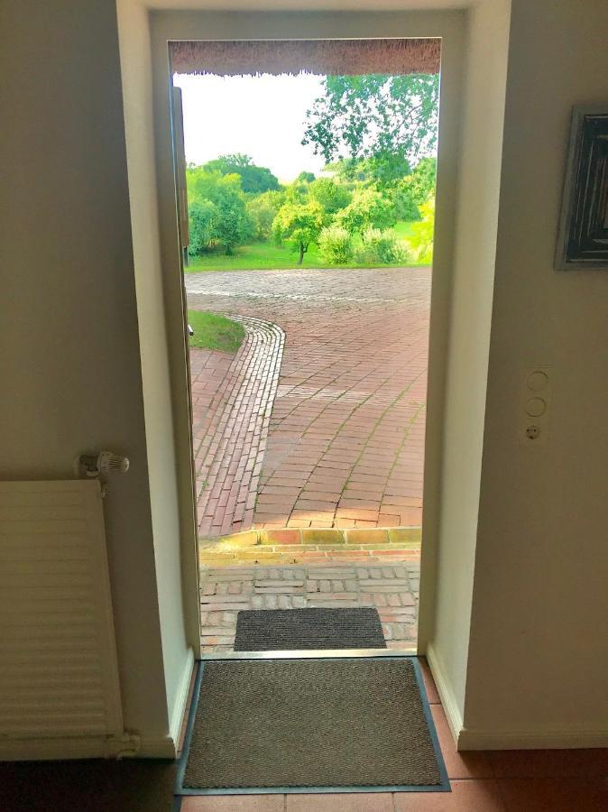 Ferienwohnung Unter Reet in Grebin Exterior foto